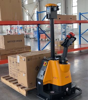 饮料行业提速密码！天金冈AGV搬运叉车打通产销闭环